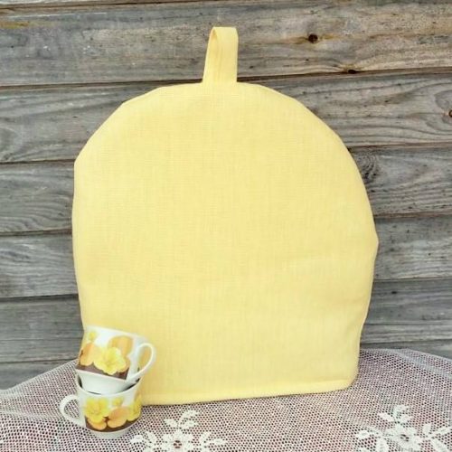 Kohvikannu soojendaja (kollane, linane)